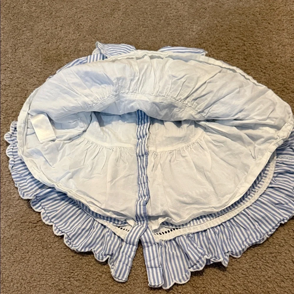 Blue Striped Girl’s Casual Dress
